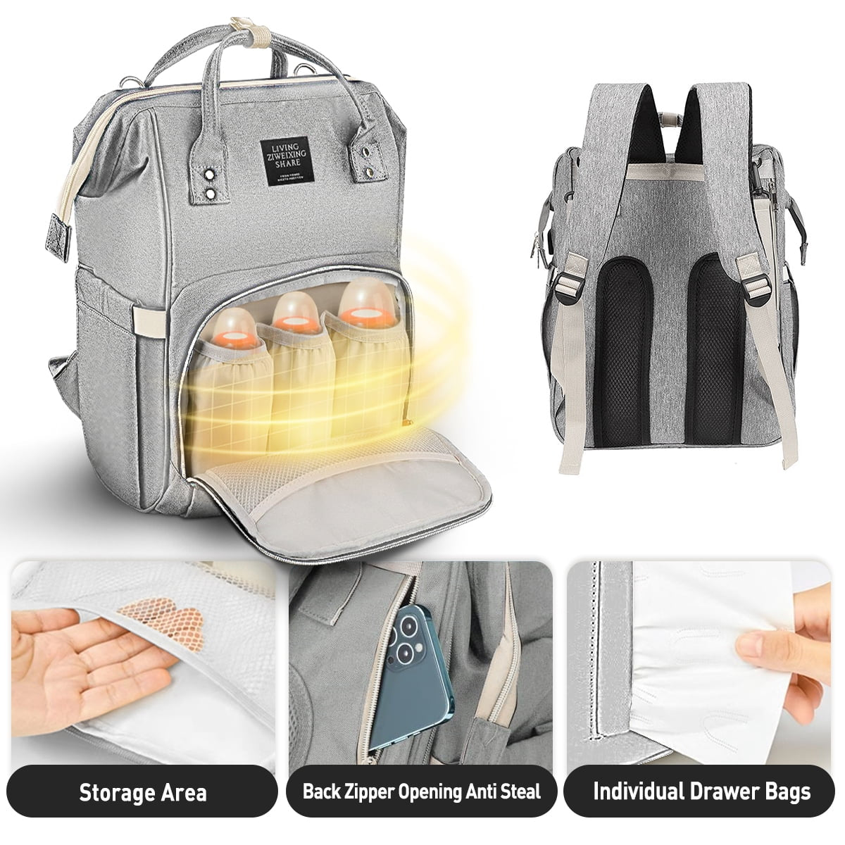 Premium Diaper Backpack 